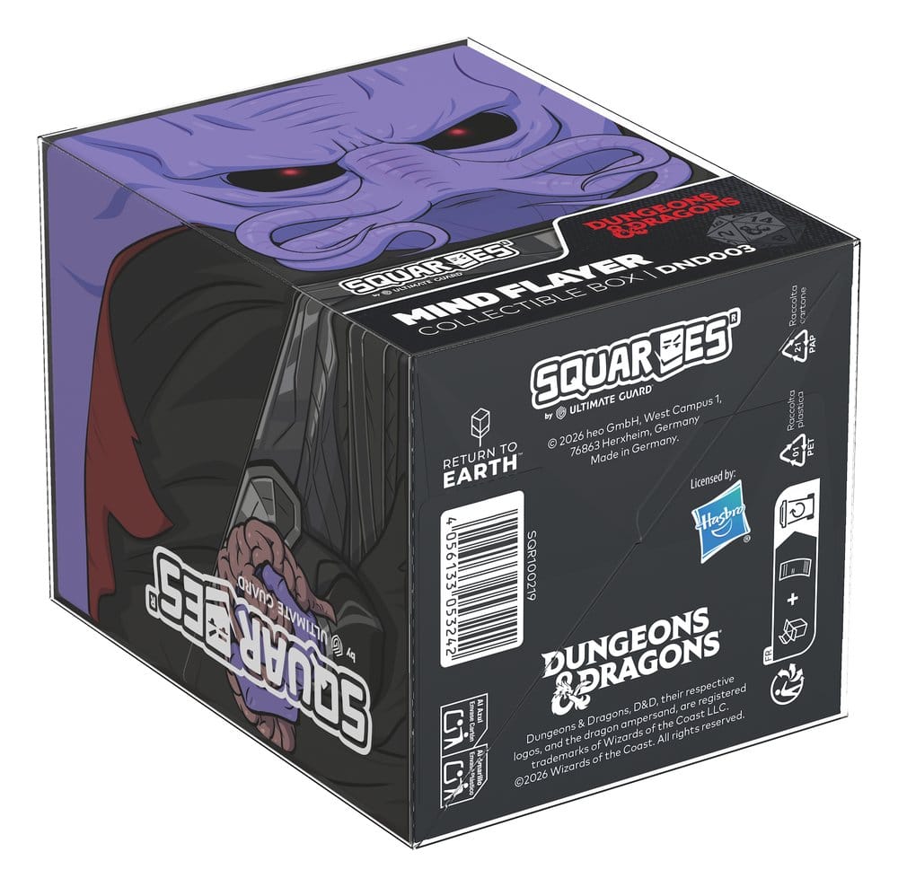 Squaroes Dungeons & Dragons DND003 - Mind Flayer, scatola portacarte collezionabile