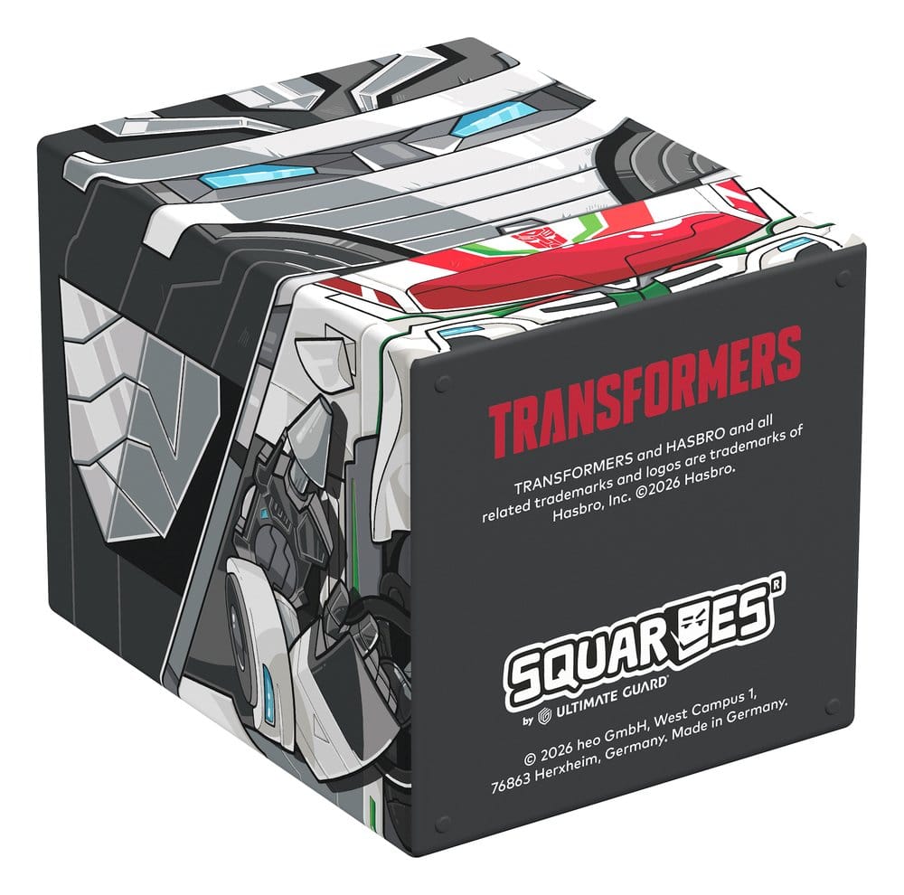 Squaroes Transformers TR003 - Wheeljack Deck Box per 100 carte