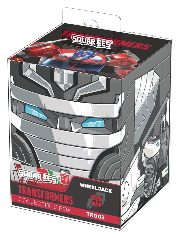 Squaroes Transformers TR003 - Wheeljack Deck Box per 100 carte