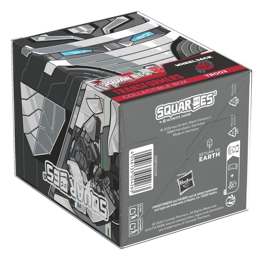 Squaroes Transformers TR003 - Wheeljack Deck Box per 100 carte