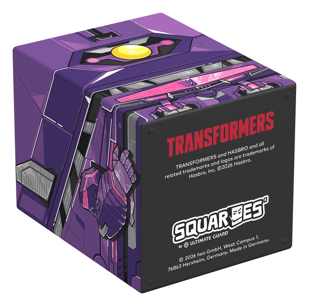 Squaroes Transformers TR007 - Shockwave Deck Box per 100 Carte