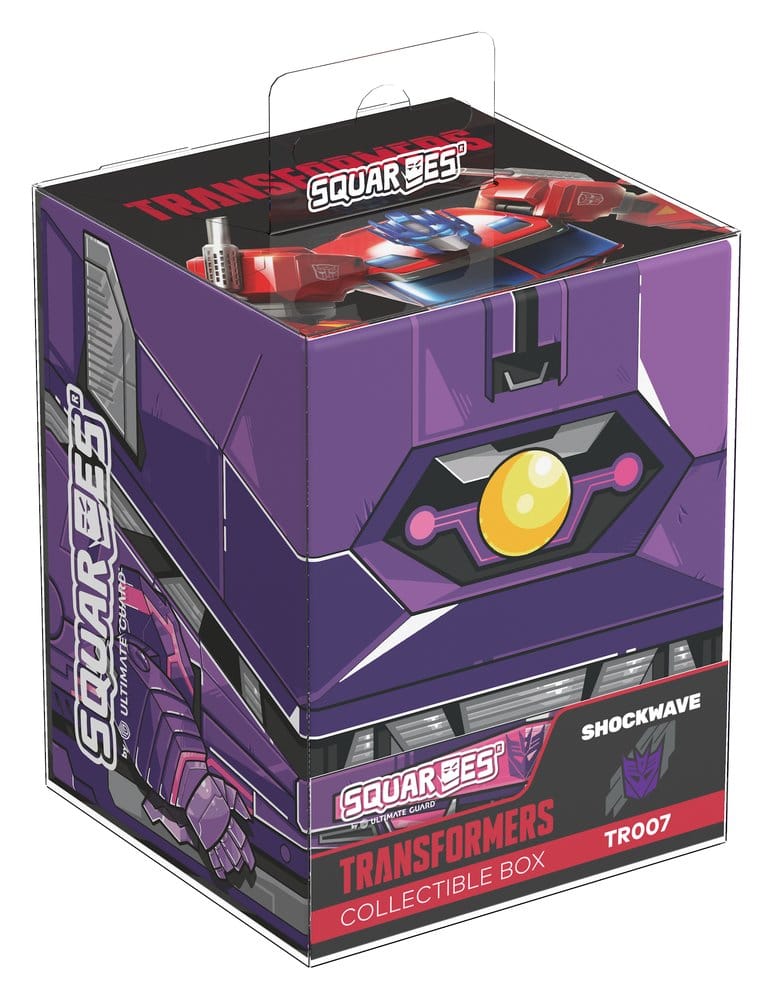 Squaroes Transformers TR007 - Shockwave Deck Box per 100 Carte