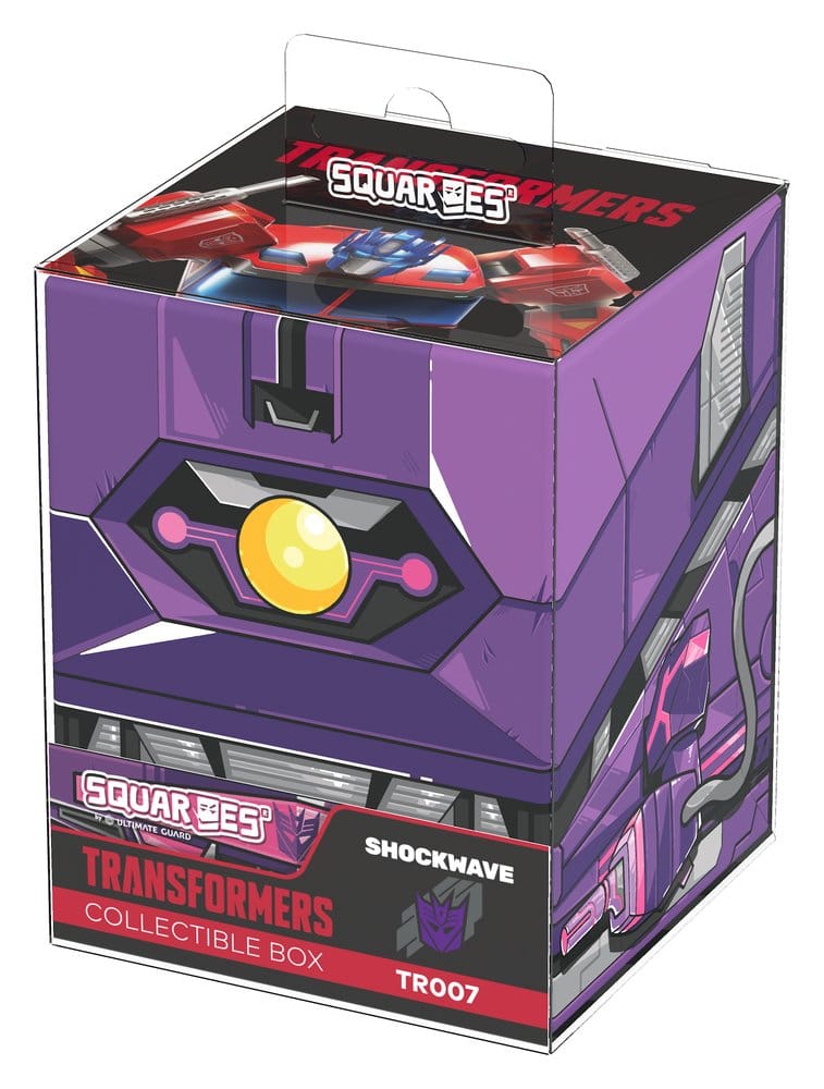 Squaroes Transformers TR007 - Shockwave Deck Box per 100 Carte