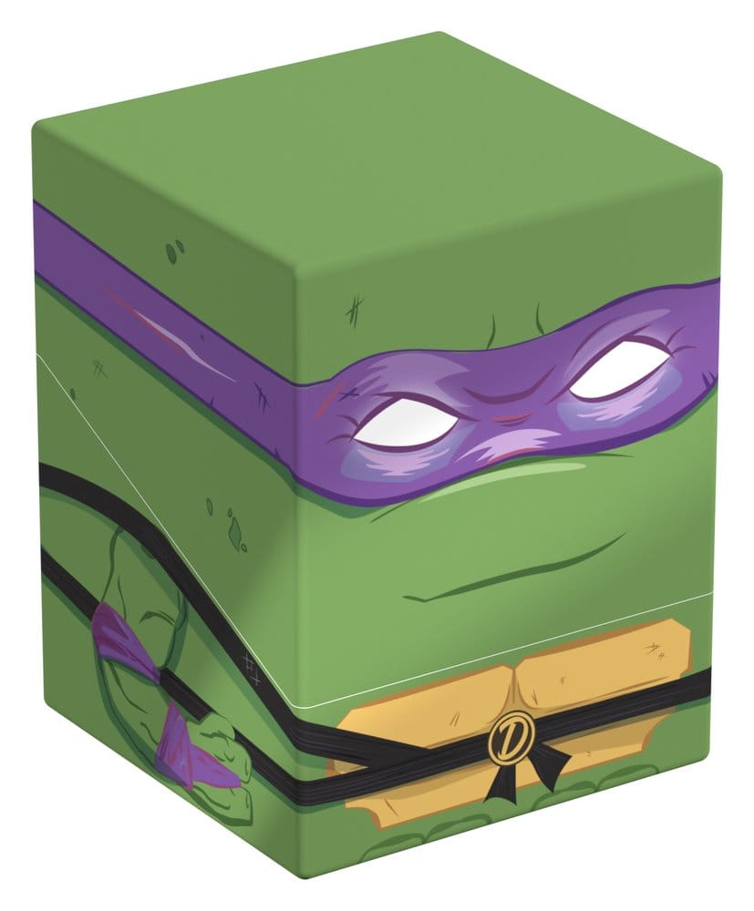 Squaroes NT015 Action Mode Donatello – Deck Box per Carte TCG, Teenage Mutant Ninja Turtles