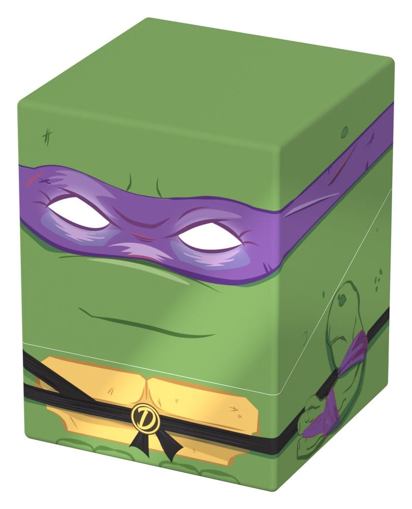 Squaroes NT015 Action Mode Donatello – Deck Box per Carte TCG, Teenage Mutant Ninja Turtles