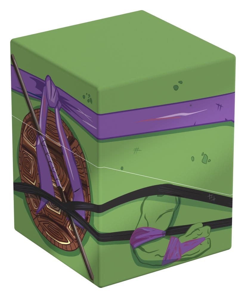 Squaroes NT015 Action Mode Donatello – Deck Box per Carte TCG, Teenage Mutant Ninja Turtles