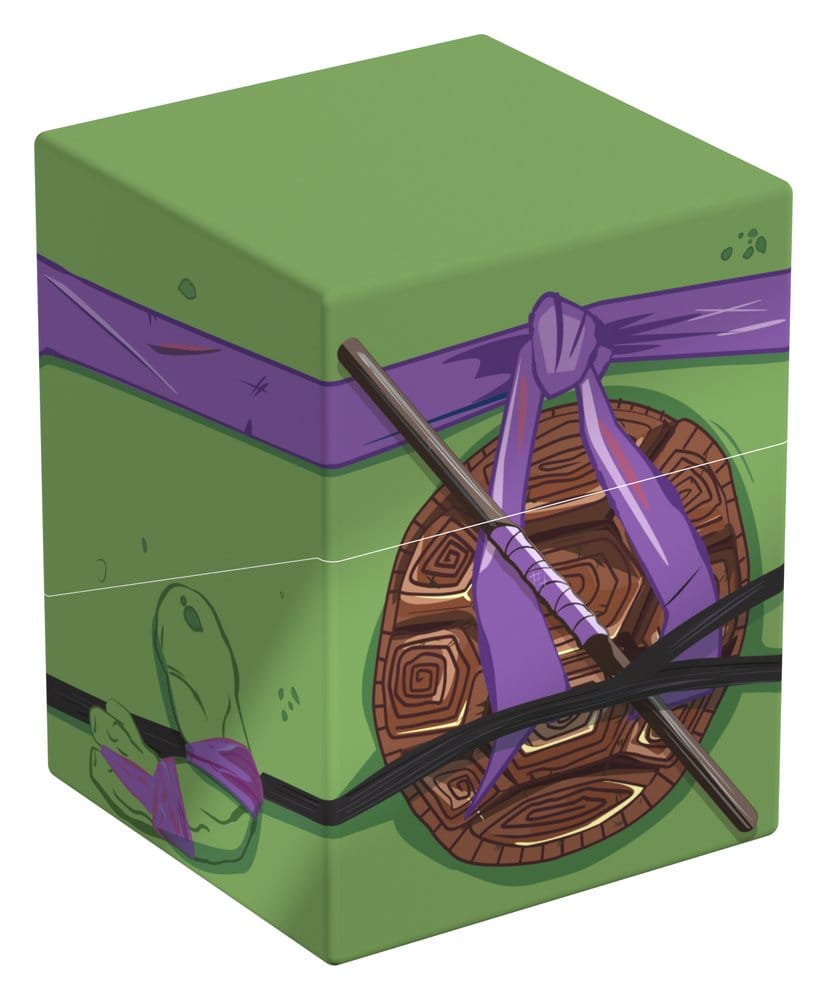 Squaroes NT015 Action Mode Donatello – Deck Box per Carte TCG, Teenage Mutant Ninja Turtles