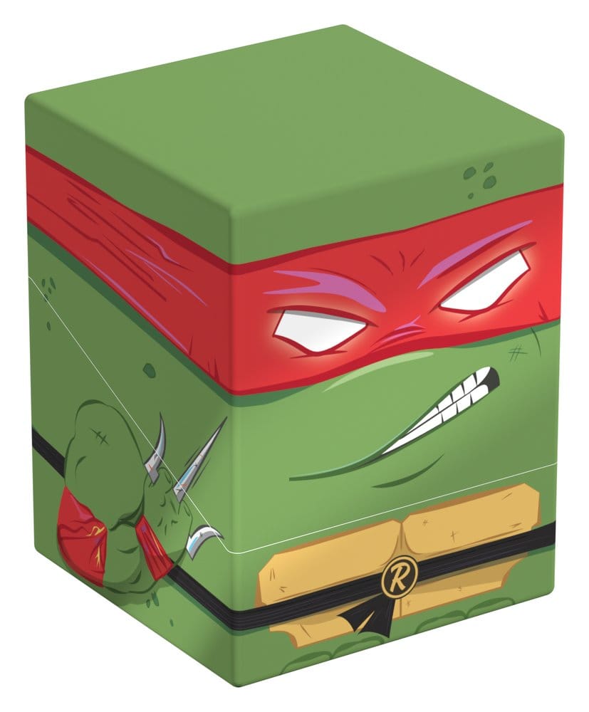 Squaroes Squaroe Teenage Mutant Ninja Turtles NT016 - Action Mode Raphael - Deck Box per 100 Carte