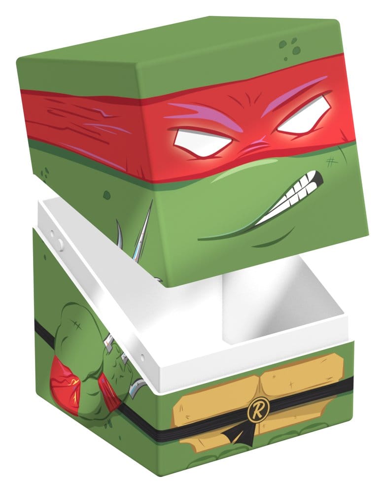 Squaroes Squaroe Teenage Mutant Ninja Turtles NT016 - Action Mode Raphael - Deck Box per 100 Carte