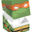 Squaroes NT017 Action Mode Michelangelo - Deck Box per Carte Collezionabili TMNT