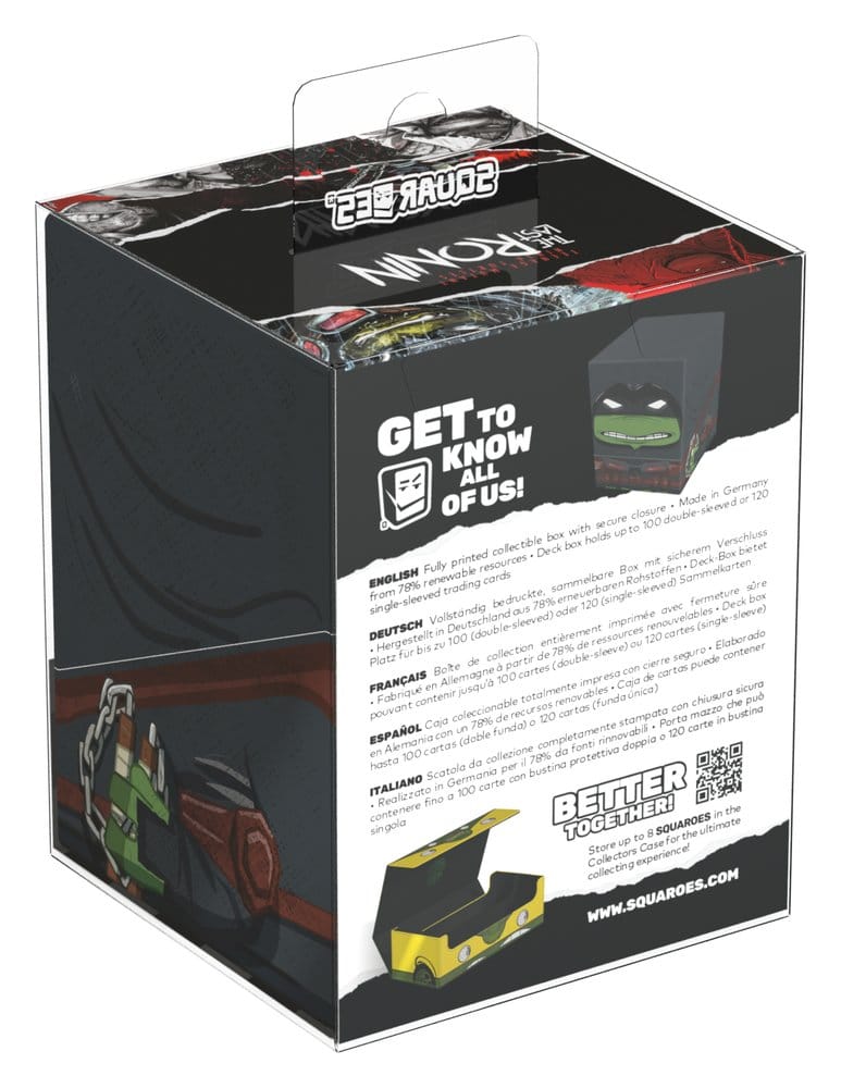 Squaroes Squaroe Teenage Mutant Ninja Turtles NT018 - Ronin Deck Box