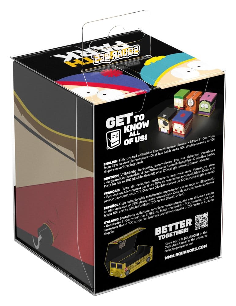 Squaroes South Park Halloween SP027 - Pirate Cartman, scatola portacarte per TCG