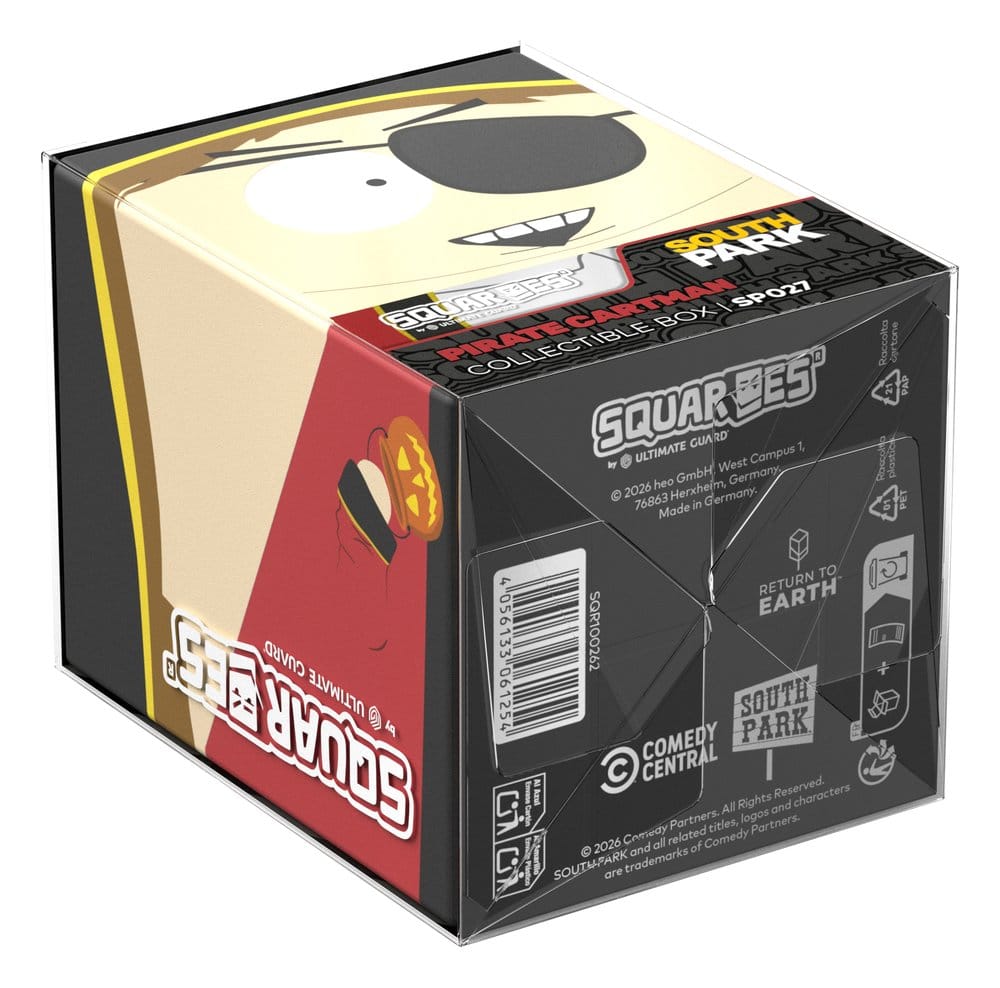 Squaroes South Park Halloween SP027 - Pirate Cartman, scatola portacarte per TCG