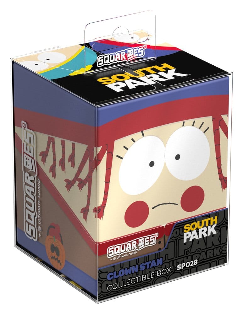 Squaroes South Park Halloween SP028 - Clown Stan, scatola portacarte per giochi di carte collezionabili