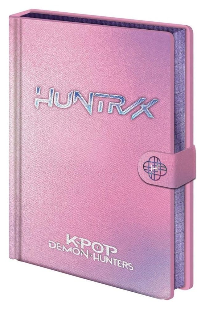 Quaderno KPop Demon Hunters Premium A5 con chiusura, Pyramid International