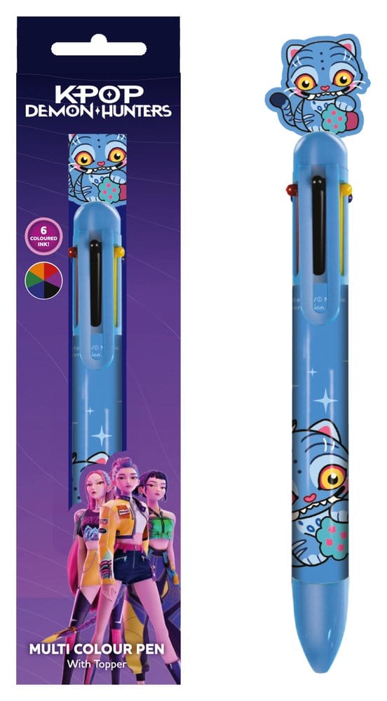 Penna colorata KPop Demon Hunters Tigre Derpy – Multicolore