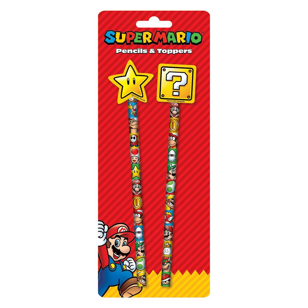 Set di cancelleria Super Mario 2 pezzi - Pyramid International