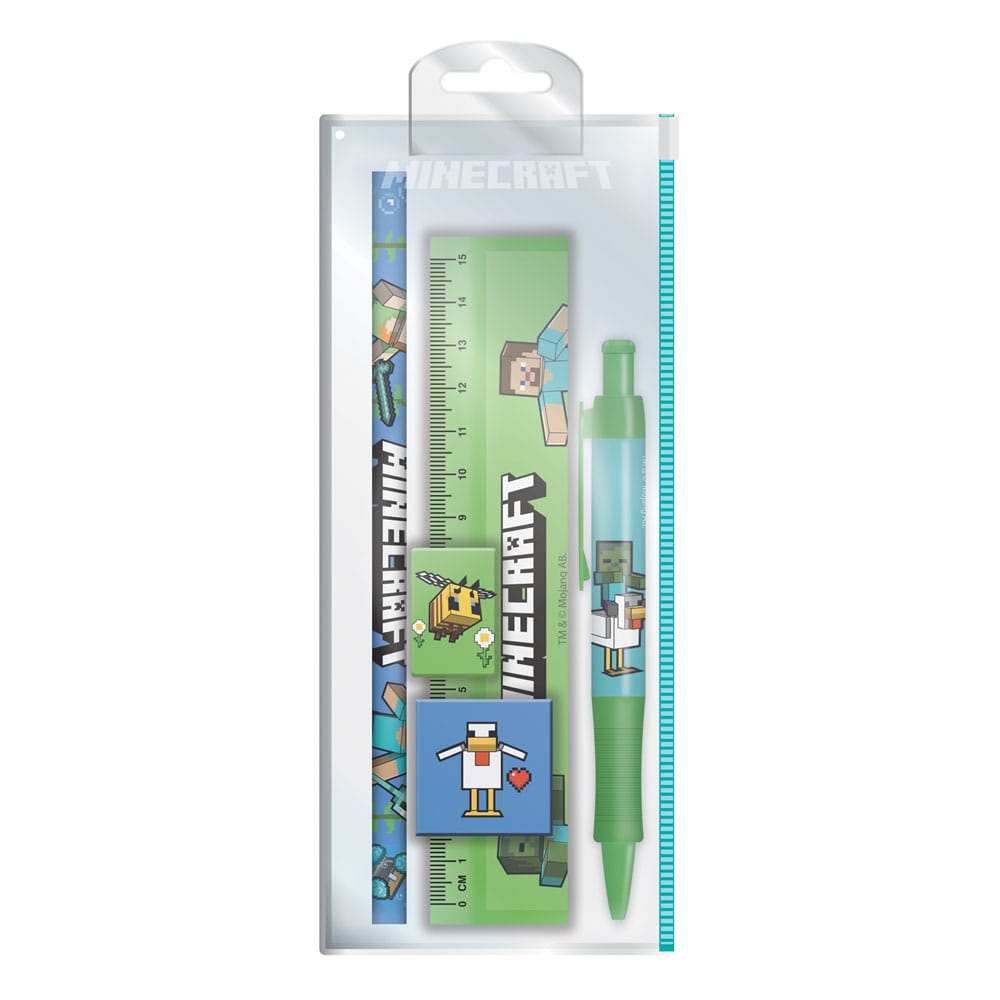 Minecraft Set Cancelleria 5 Pezzi - Pyramid International