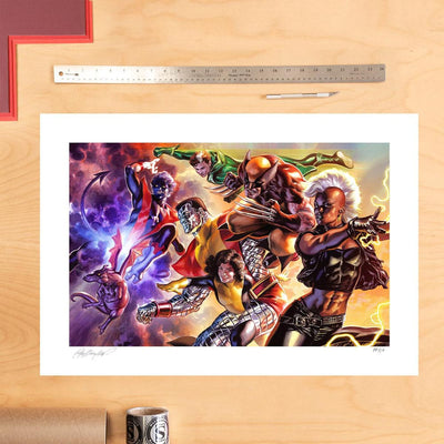 Marvel X-Men Stampa d'Arte The X-Men di Felipe Massafera 46 x 66 cm - senza cornice