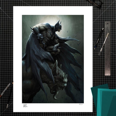 DC Comics Batman Stampa Fine Art 46 x 61 cm - Senza Cornice, Sideshow Collectibles