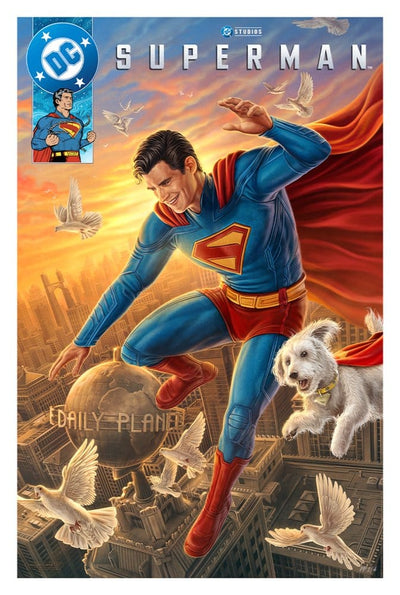 Superman: A Symbol of Hope Stampa d'Arte DC Comics 41x61 cm - Sideshow Collectibles