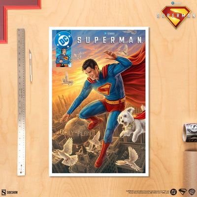 Superman: A Symbol of Hope Stampa d'Arte DC Comics 41x61 cm - Sideshow Collectibles