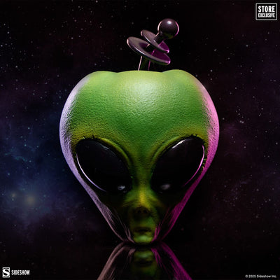 Sideshow Originals Mela Alieno Replica Variante Verde 11 cm