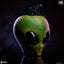 Sideshow Originals Mela Alieno Replica Variante Verde 11 cm