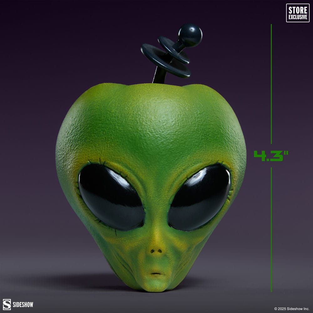 Sideshow Originals Mela Alieno Replica Variante Verde 11 cm