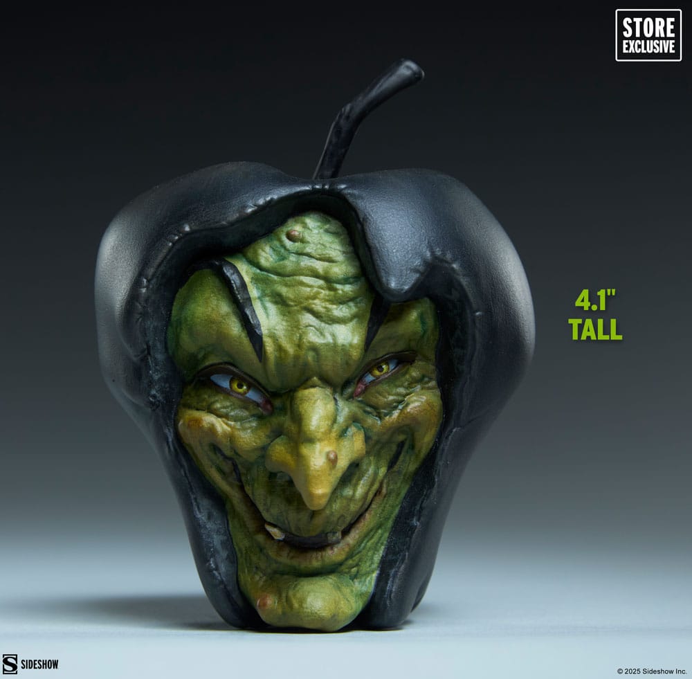 Sideshow Originals Replica Mela Strega Variante Verde 10 cm