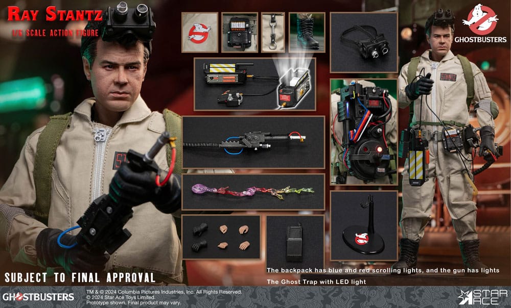 Ghostbusters (1984) Action Figure 1/6 Ray Stantz 30 cm Star Ace Toys
