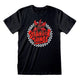 Stranger Things T-Shirt Checkered Circle Taglia S