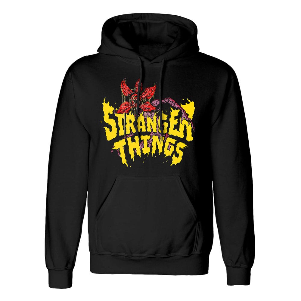 Stranger Things Felpa con Cappuccio Thrashin Logo Taglia S