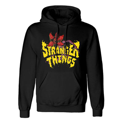 Stranger Things Felpa con Cappuccio Thrashin Logo Taglia S
