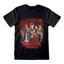Stranger Things T-Shirt con Gruppo di Personaggi Taglia M