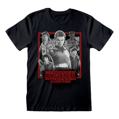 Stranger Things T-Shirt con Stampa One Last Strange Adventure, Taglia L