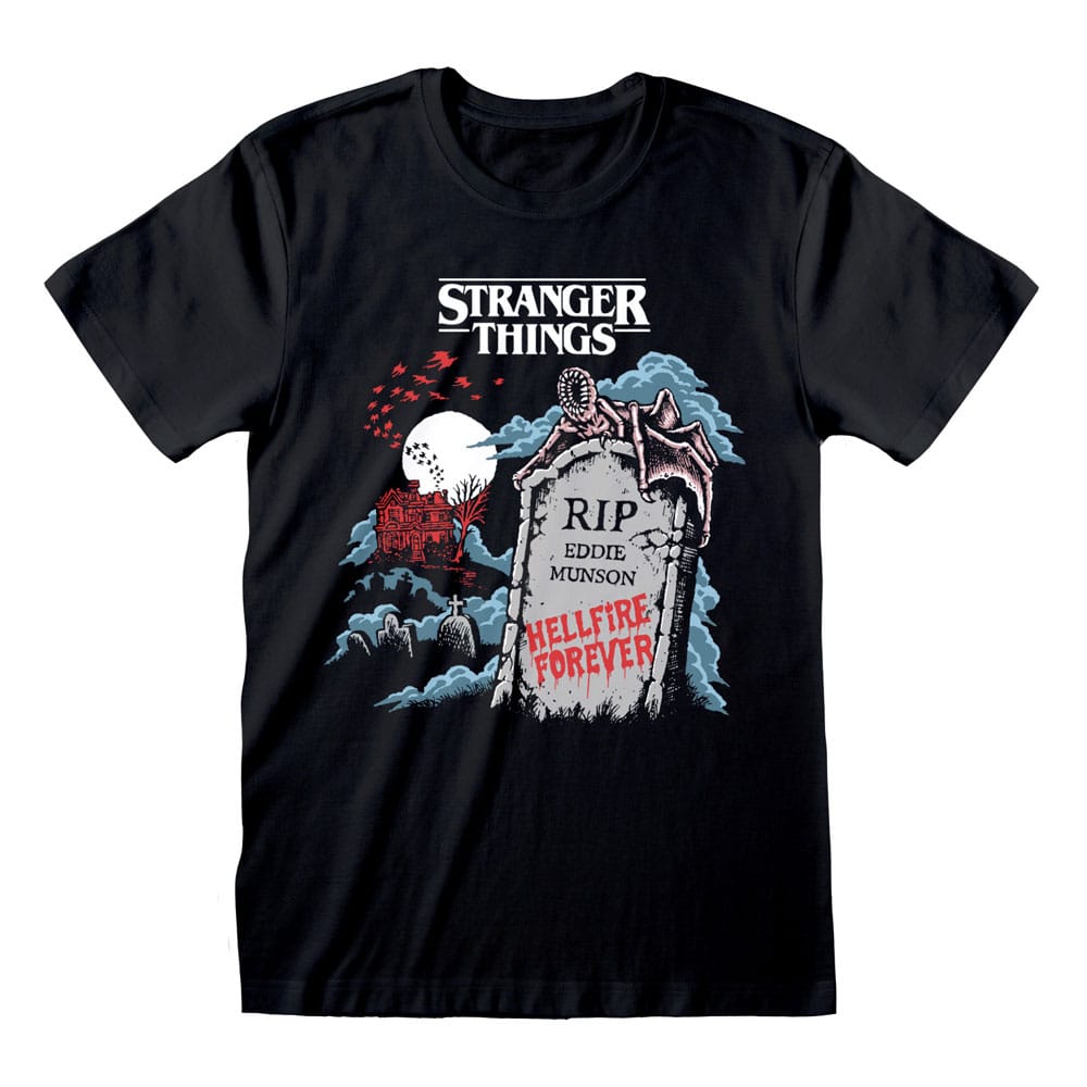 Stranger Things Maglietta RIP Eddie Taglia M