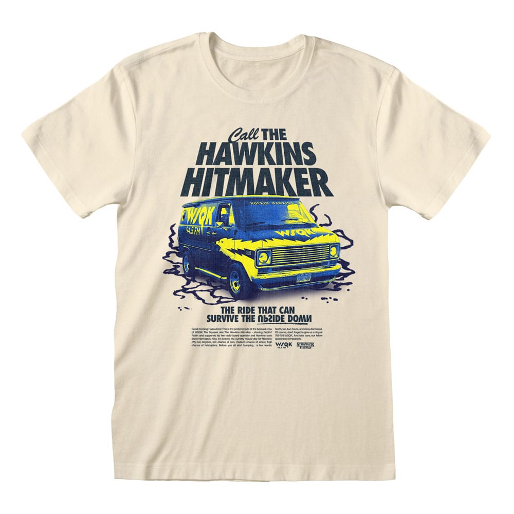 Stranger Things T-Shirt Call the Hawkins Hitmaker Taglia M