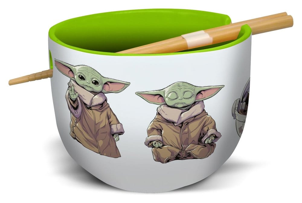Star Wars The Mandalorian Ciotola per Ramen con Bacchette Grogu - Stor