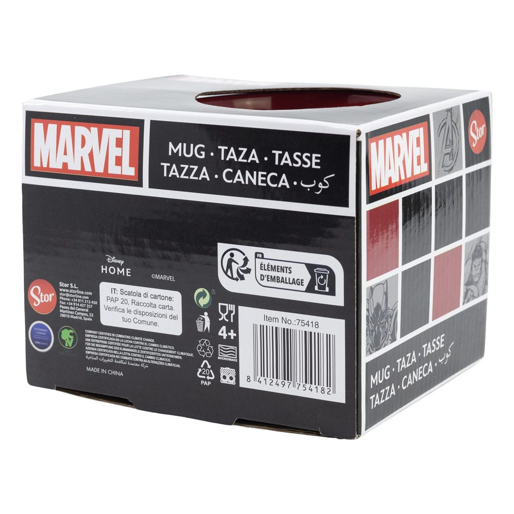 Tazza Marvel Collage 380 ml – Personaggi Marvel, Stor