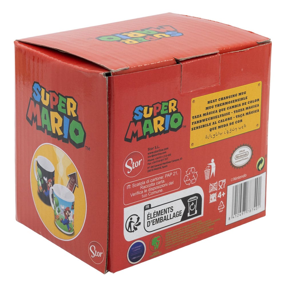 Stor Tazza Termocromatica Super Mario 325 ml
