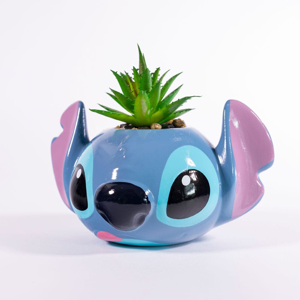 Lilo & Stitch Vaso Fiore 3D Stitch in Dolomite