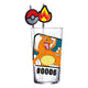 Pokémon Bicchiere in Vetro con Cannuccia Charizard 480 ml
