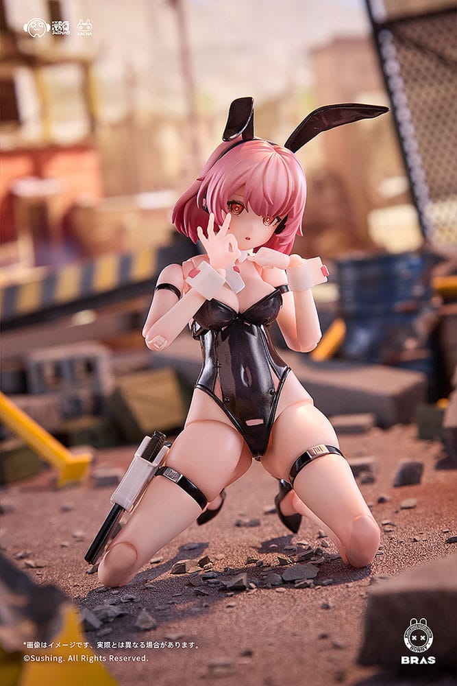 Action Figure Commando Belka Bunny Rapid Action Squad 1/12 Sushing 16 cm