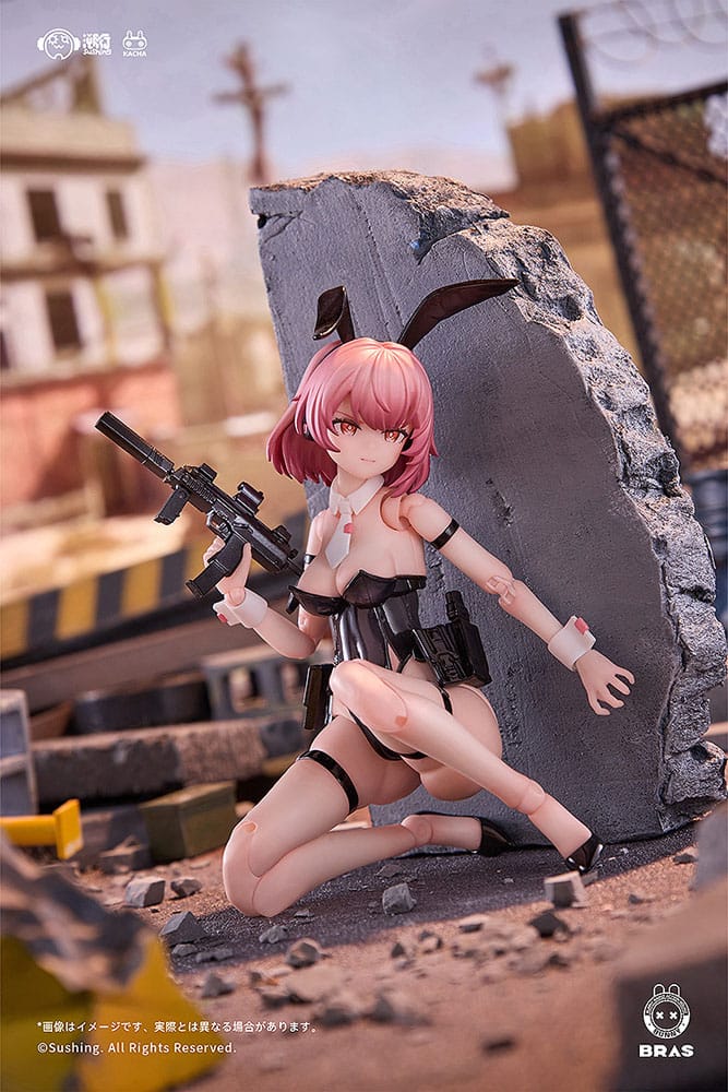 Action Figure Commando Belka Bunny Rapid Action Squad 1/12 Sushing 16 cm