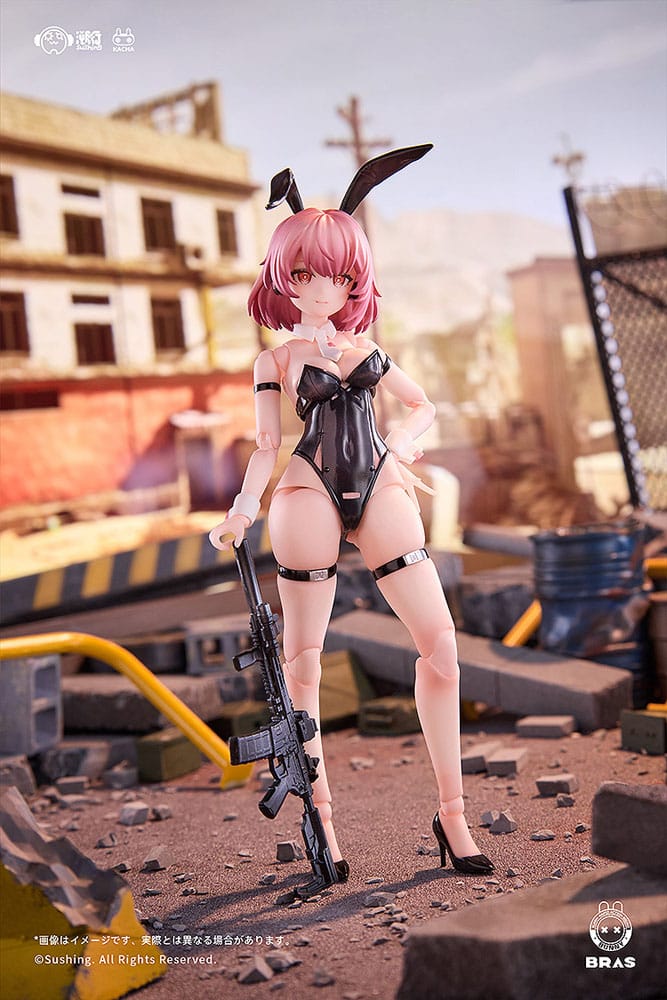 Action Figure Commando Belka Bunny Rapid Action Squad 1/12 Sushing 16 cm