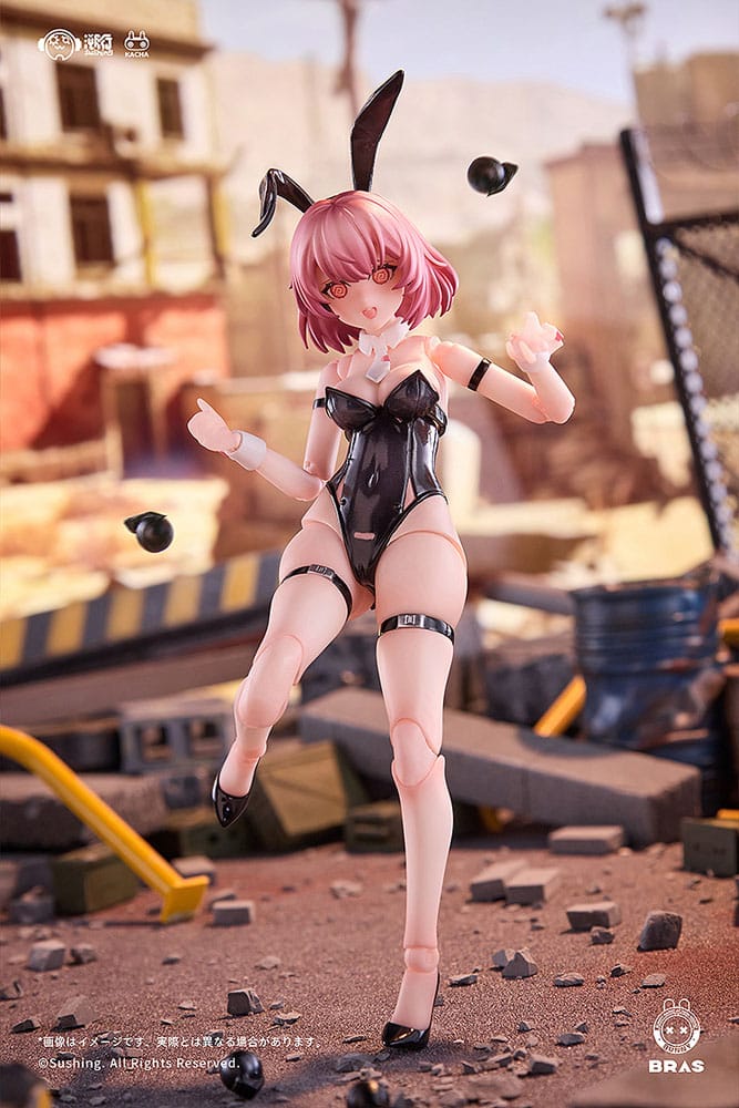 Action Figure Commando Belka Bunny Rapid Action Squad 1/12 Sushing 16 cm