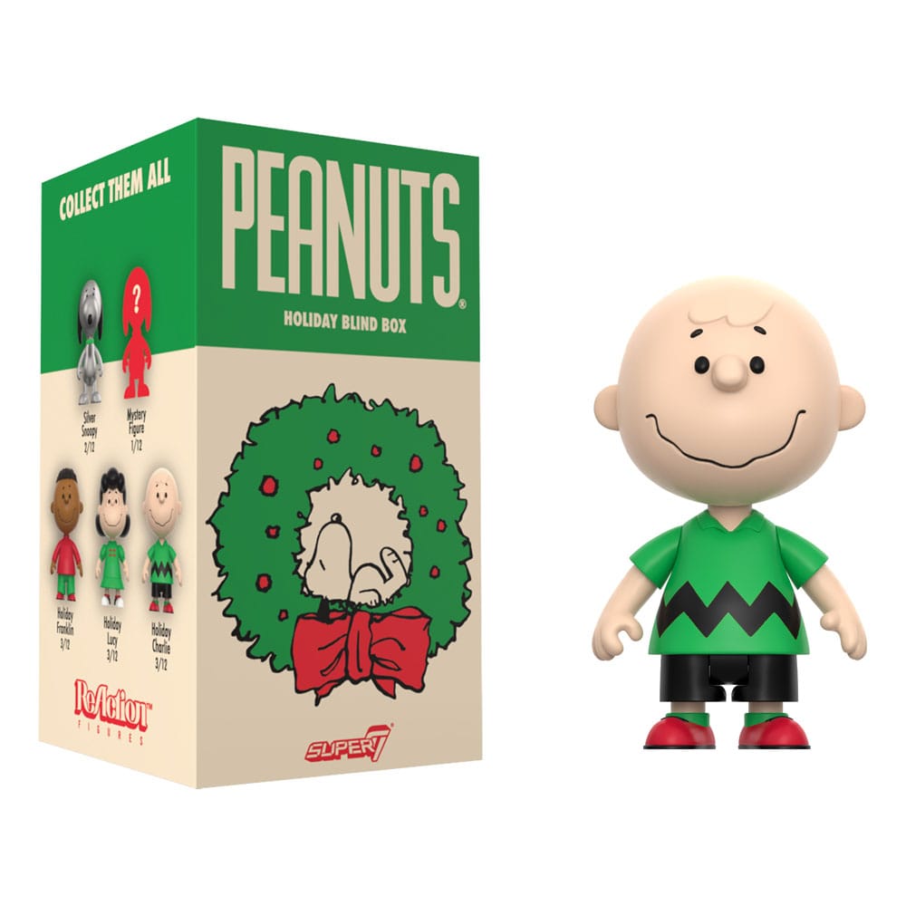 Peanuts ReAction Action Figure 10 cm Wave 08 Holiday Blind Box Display (12)