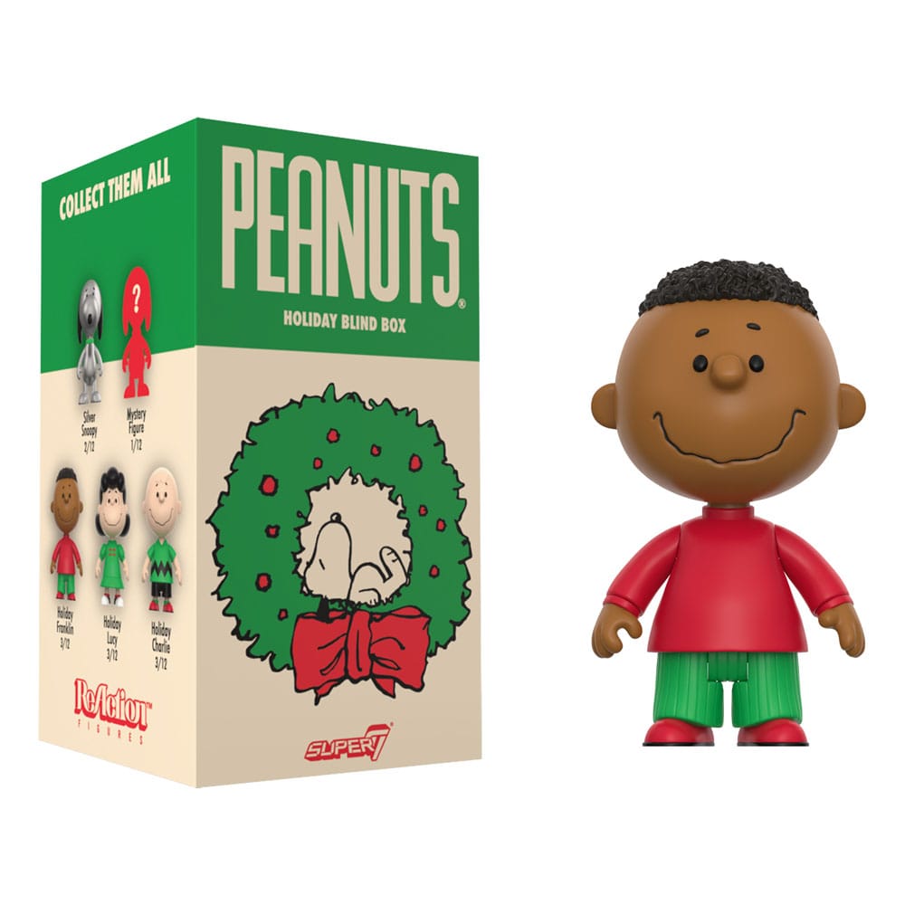 Peanuts ReAction Action Figure 10 cm Wave 08 Holiday Blind Box Display (12)