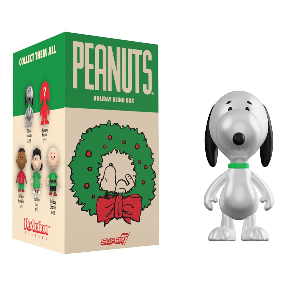 Peanuts ReAction Action Figure 10 cm Wave 08 Holiday Blind Box Display (12)